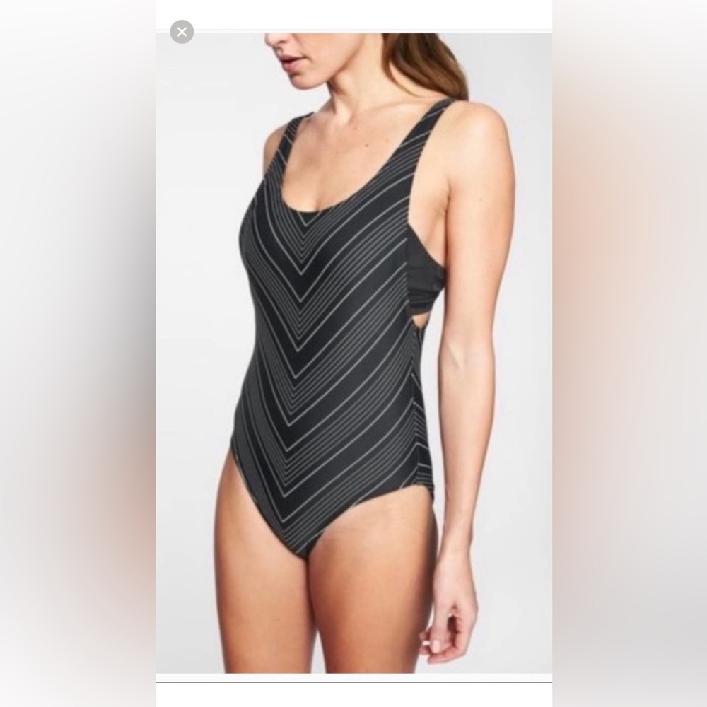 Athleta Chevron Bathing Suit